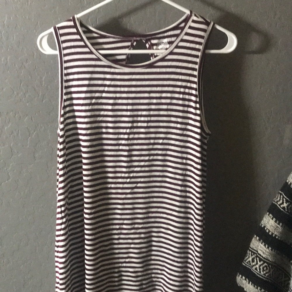 Striped tank top